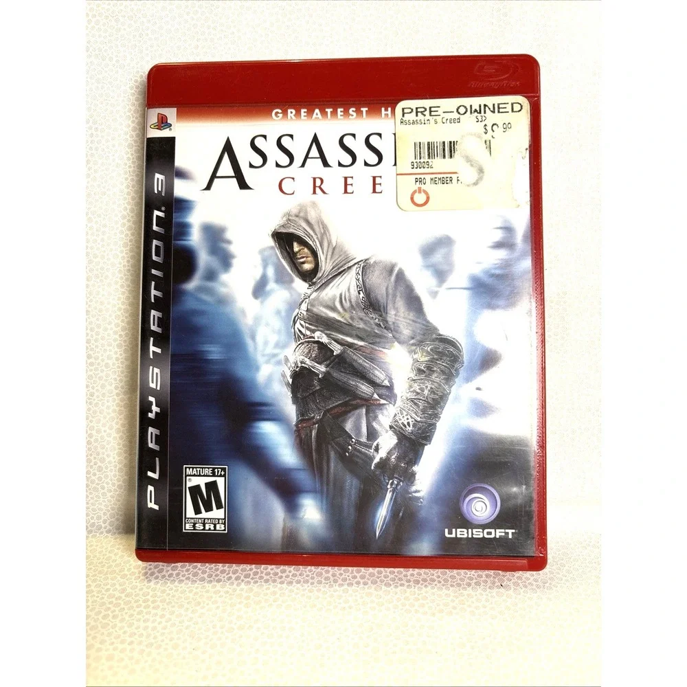 Lot 4 Sony Playstation 3 PS3 Assassins‎ Creed, II, III, and Black Flag